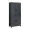 Manhattan Comfort Jodie Bookcase in Charcoal Grey BC001-GY - alternate 8